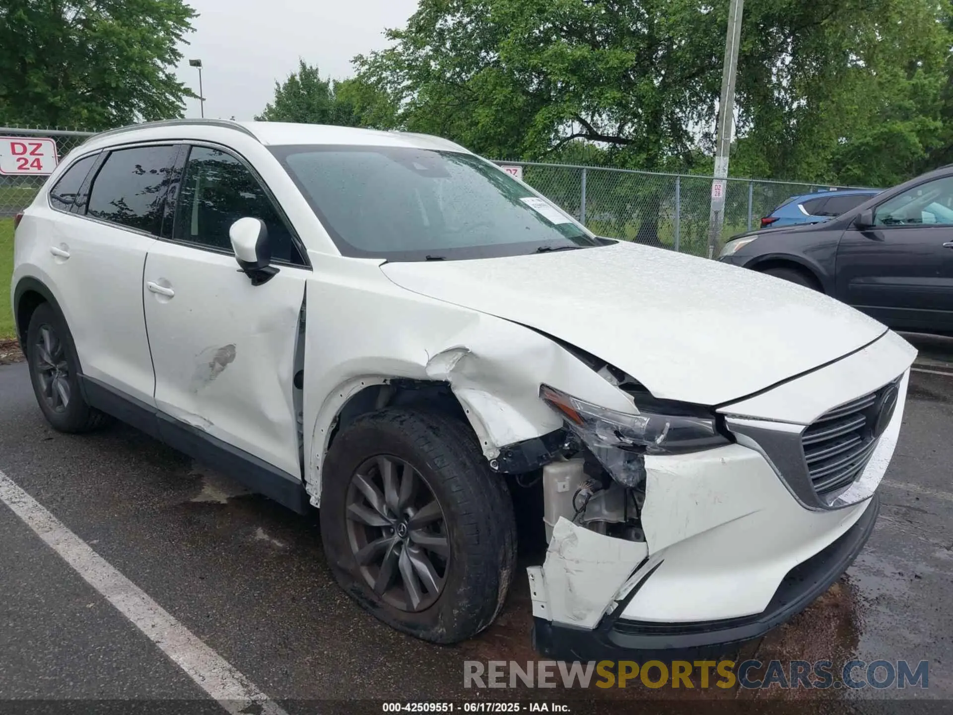 6 Фотография поврежденного автомобиля JM3TCBCY0M0508807 MAZDA CX-9 2021