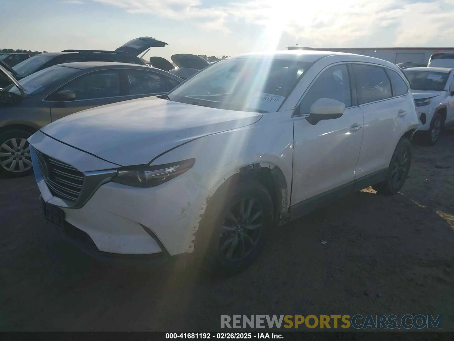 2 Фотография поврежденного автомобиля JM3TCBCY1M0507696 MAZDA CX-9 2021