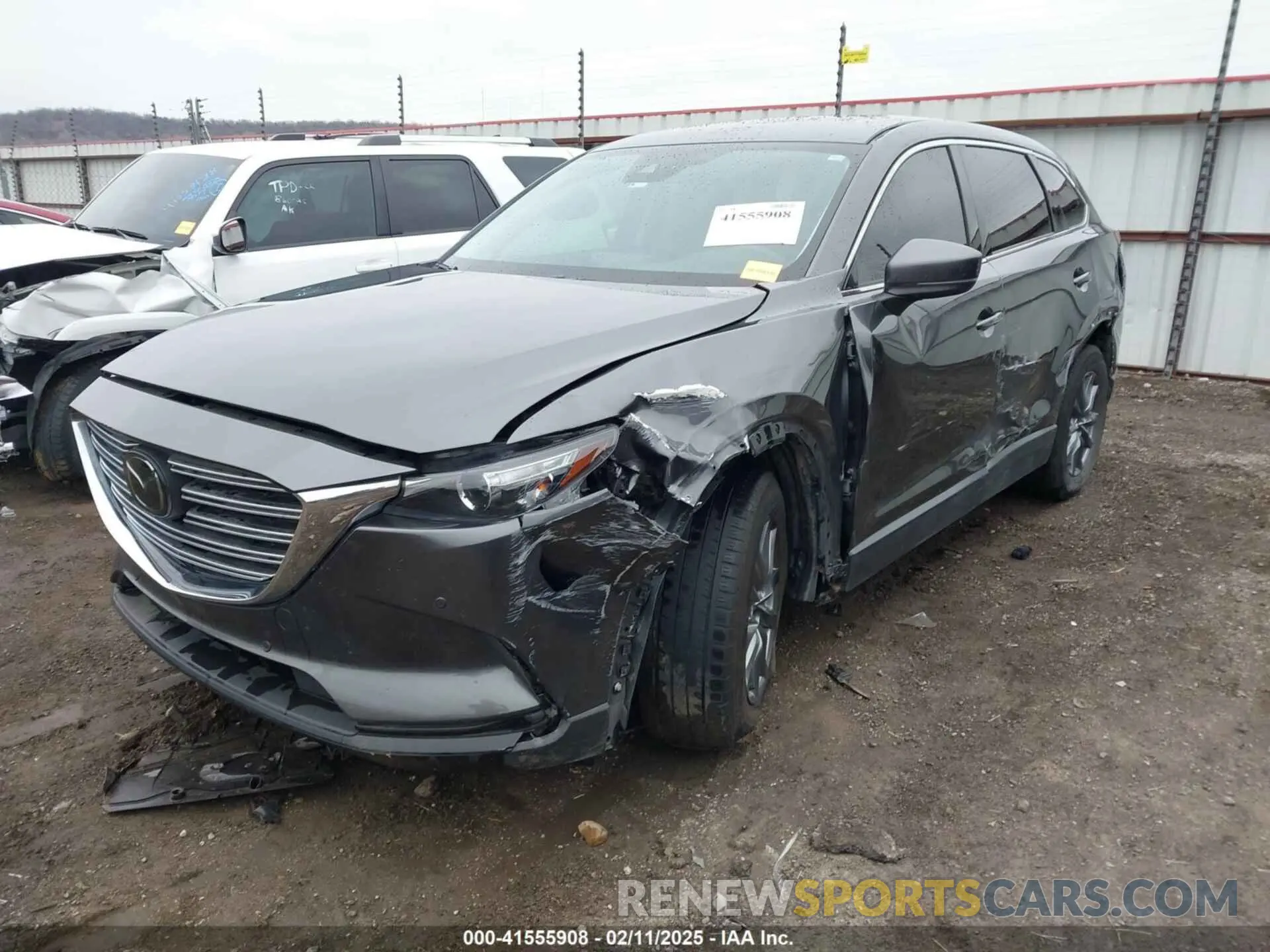2 Photograph of a damaged car JM3TCBCY1M0530928 MAZDA CX-9 2021