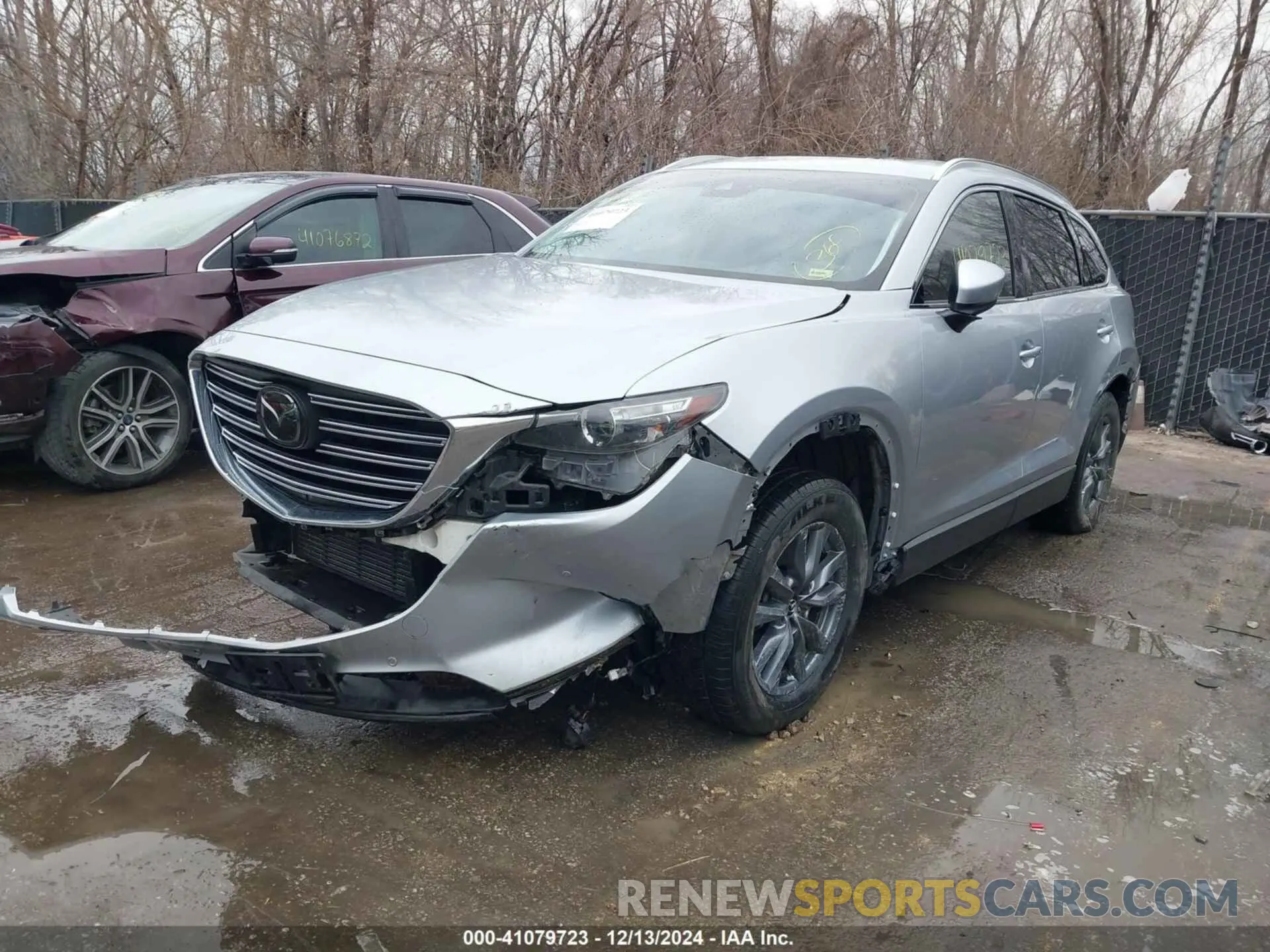 2 Photograph of a damaged car JM3TCBCY2M0507027 MAZDA CX-9 2021