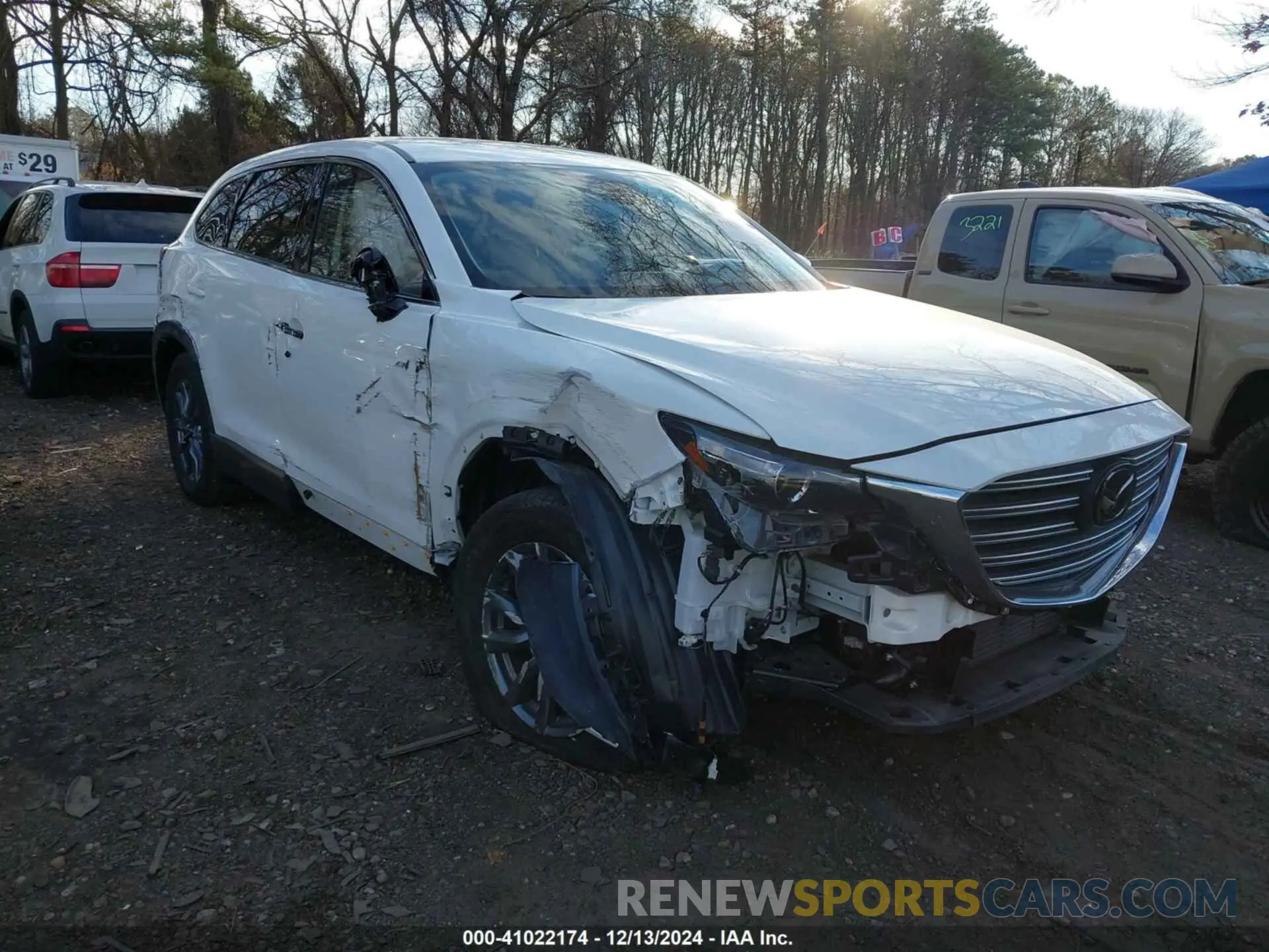 1 Фотография поврежденного автомобиля JM3TCBCY2M0525351 MAZDA CX-9 2021