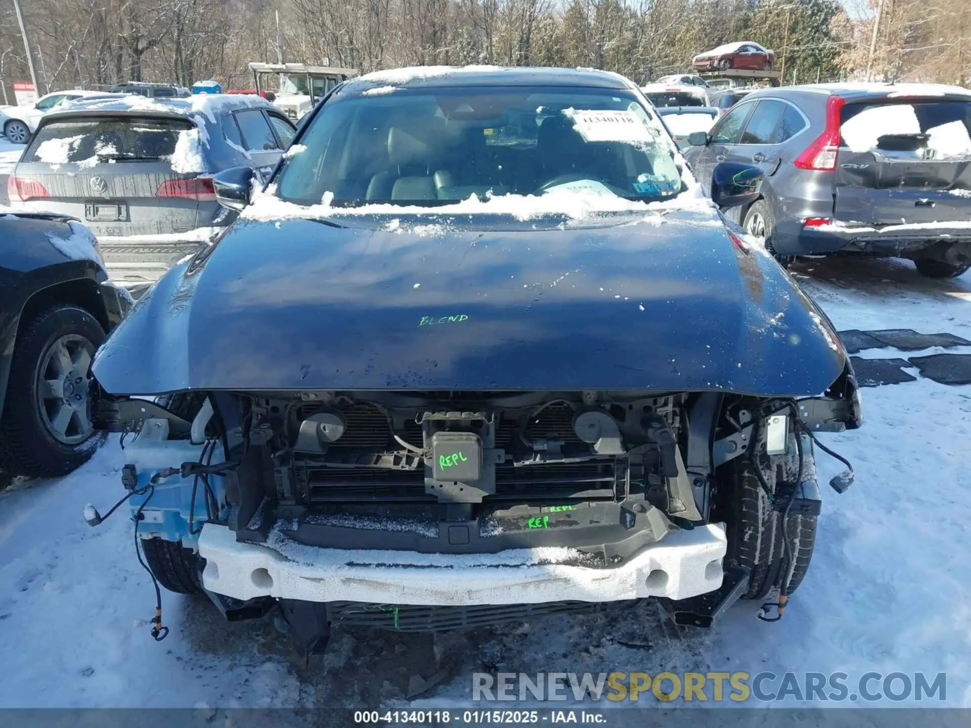 13 Photograph of a damaged car JM3TCBCY3M0510194 MAZDA CX-9 2021