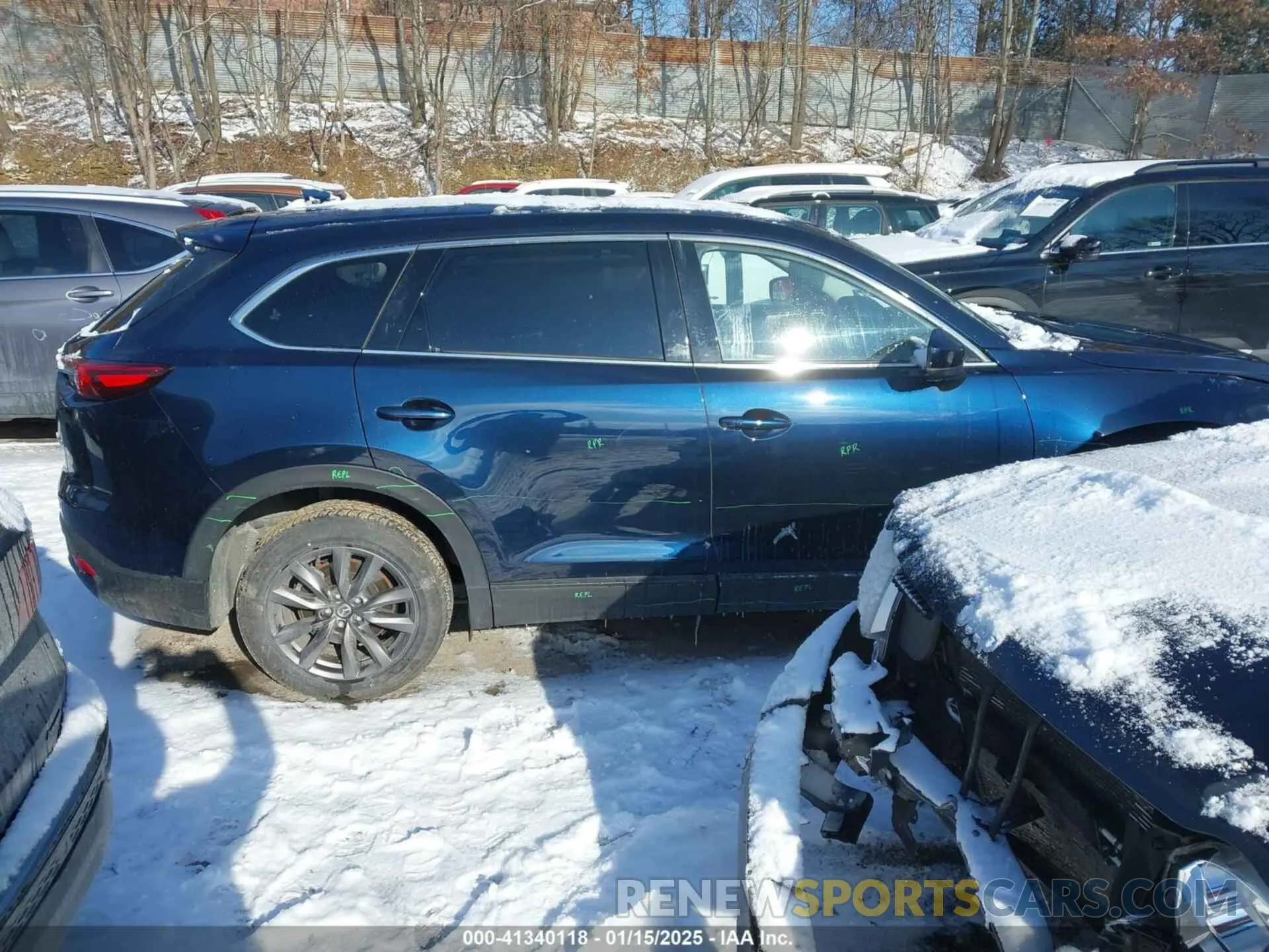 14 Photograph of a damaged car JM3TCBCY3M0510194 MAZDA CX-9 2021