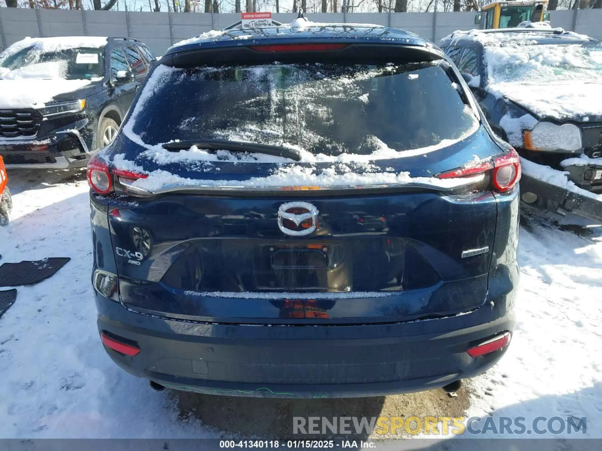 17 Photograph of a damaged car JM3TCBCY3M0510194 MAZDA CX-9 2021