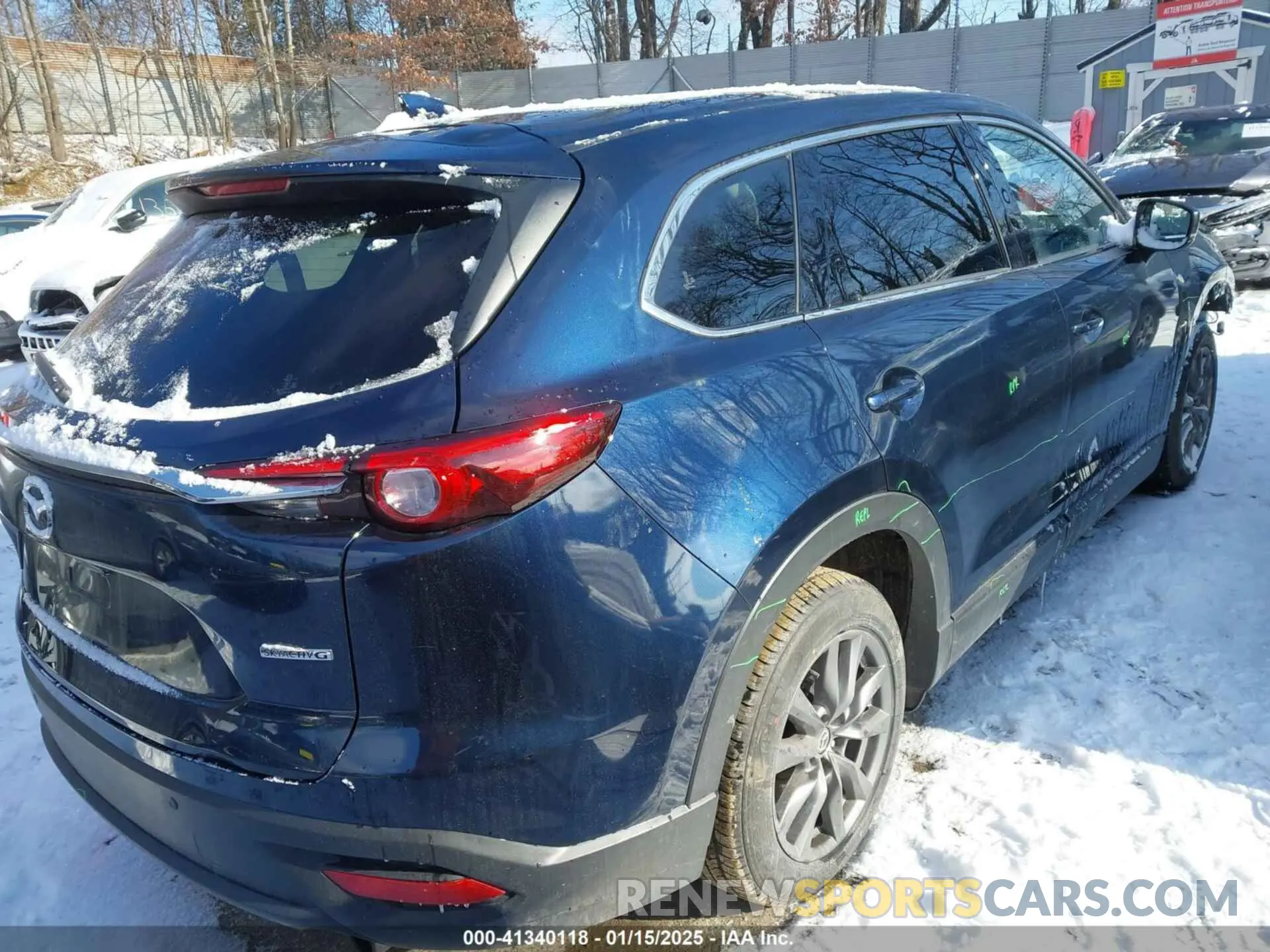 4 Photograph of a damaged car JM3TCBCY3M0510194 MAZDA CX-9 2021