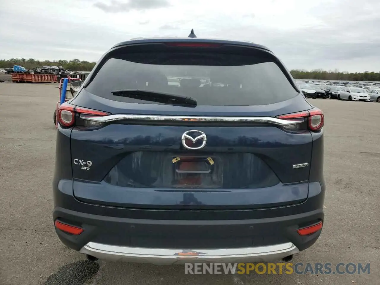 6 Фотография поврежденного автомобиля JM3TCBCY4M0534696 MAZDA CX-9 2021