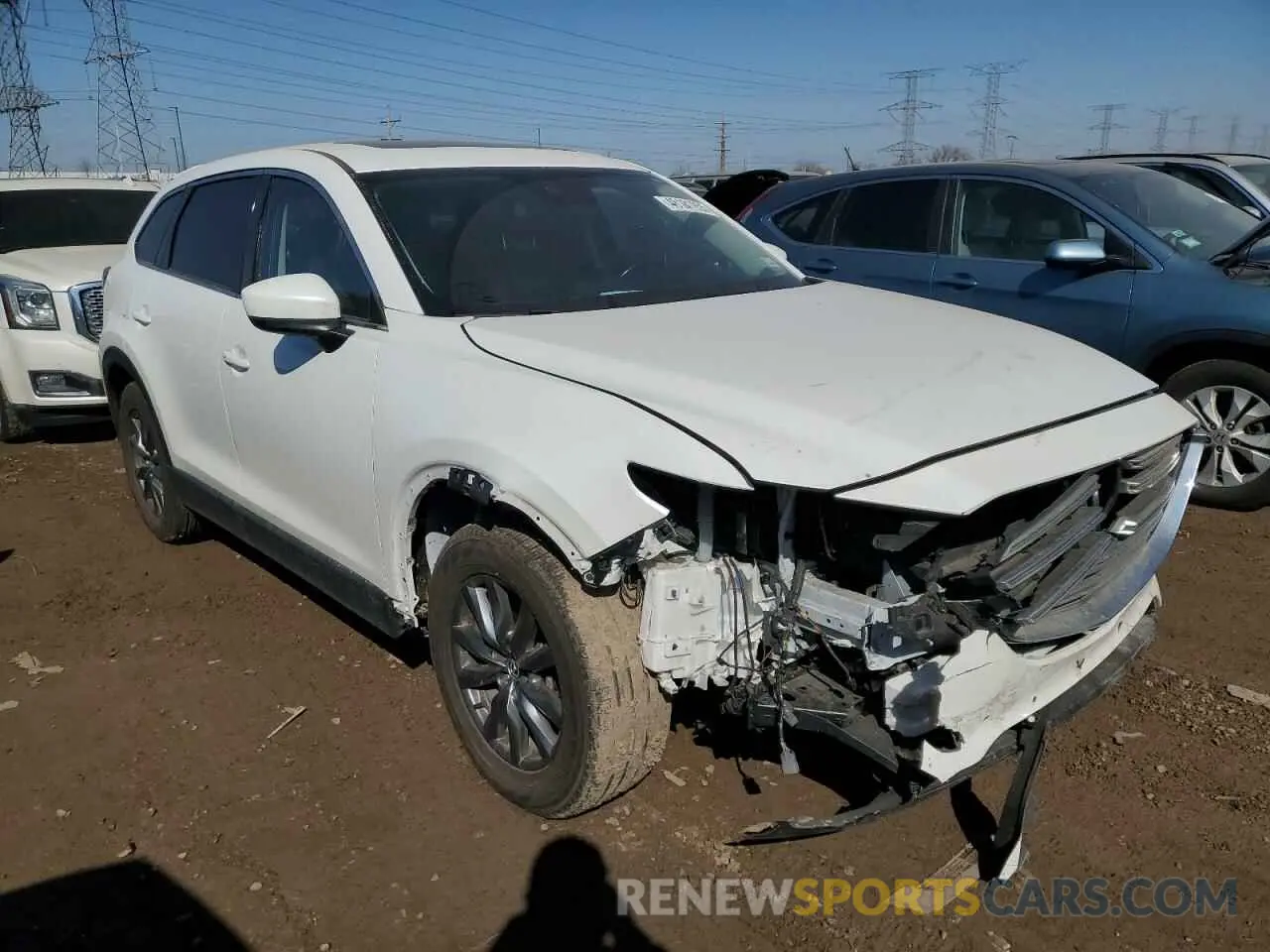 4 Фотография поврежденного автомобиля JM3TCBCY6M0521061 MAZDA CX-9 2021