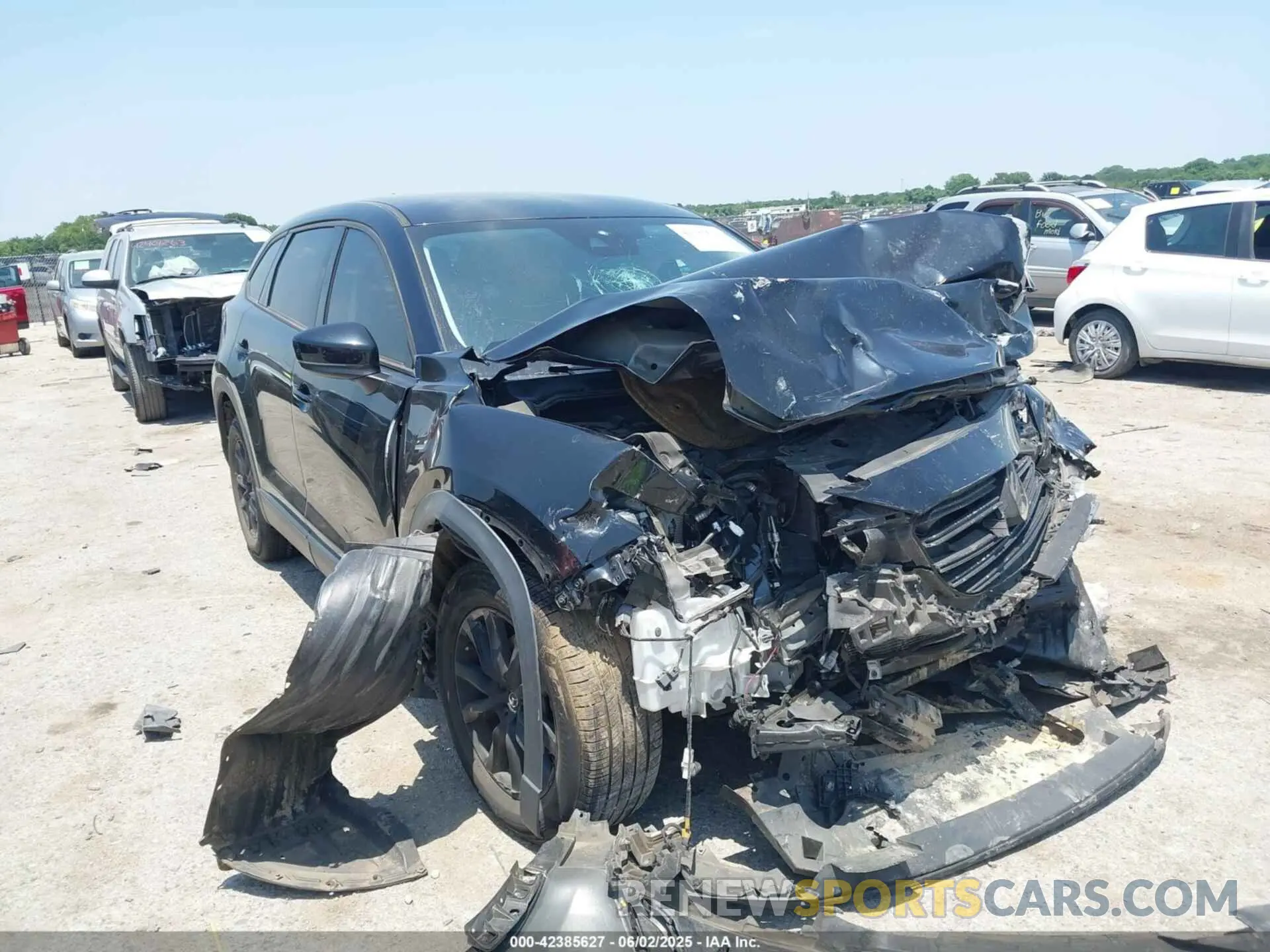 1 Photograph of a damaged car JM3TCBCY8M0514905 MAZDA CX-9 2021