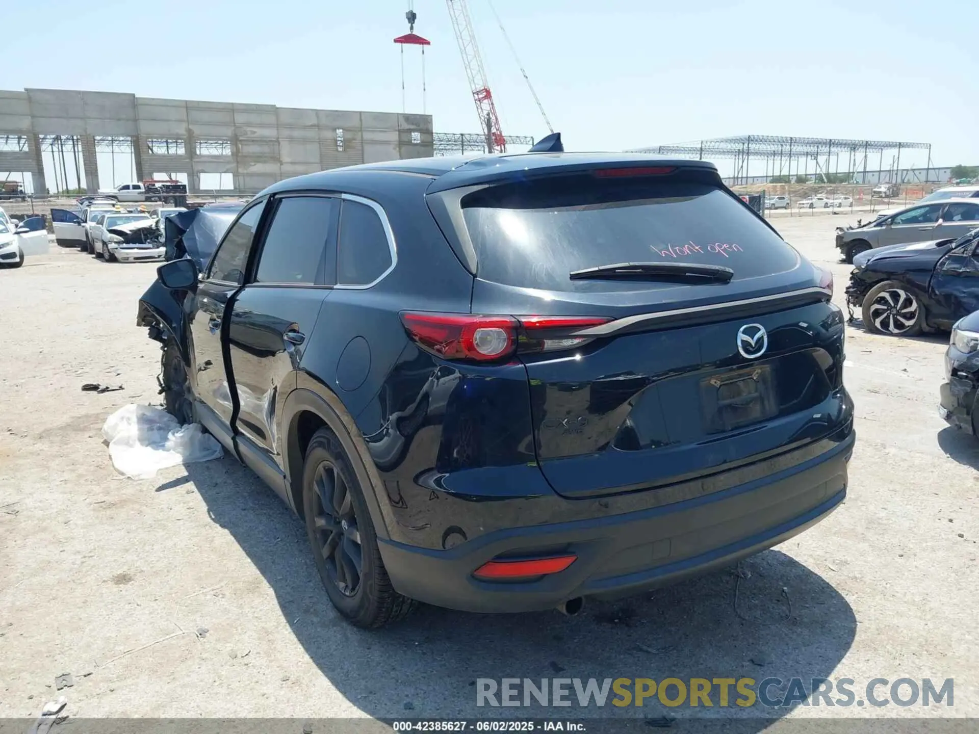 3 Photograph of a damaged car JM3TCBCY8M0514905 MAZDA CX-9 2021