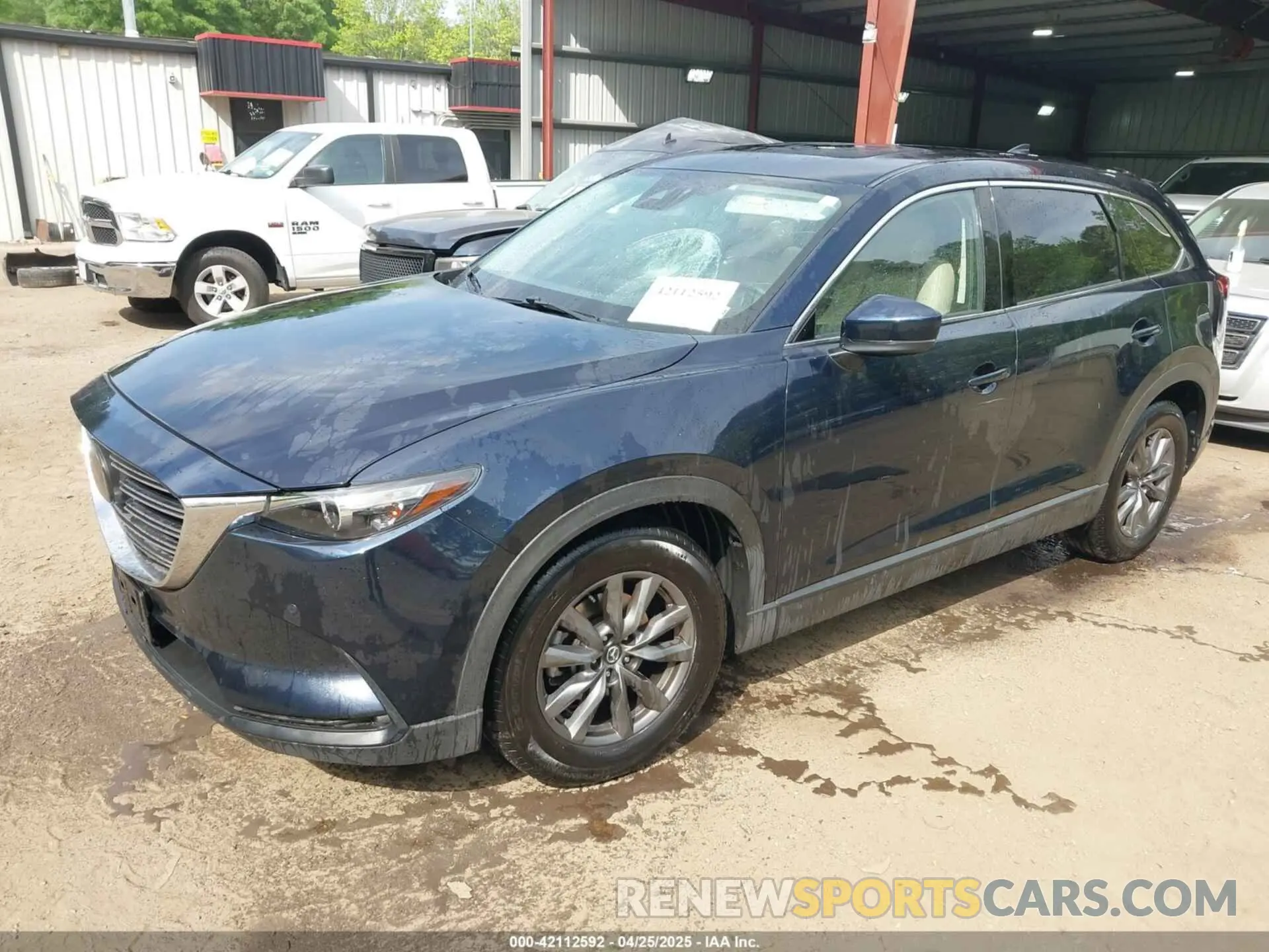 2 Фотография поврежденного автомобиля JM3TCBCY8M0541991 MAZDA CX-9 2021