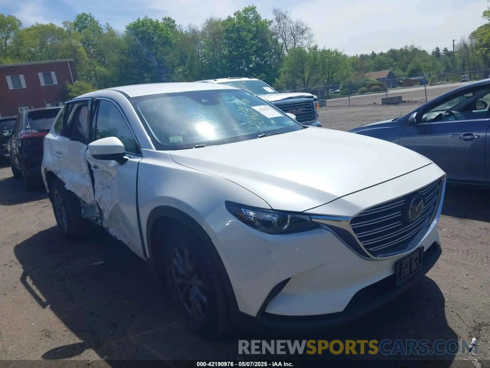 1 Фотография поврежденного автомобиля JM3TCBCYXM0521323 MAZDA CX-9 2021