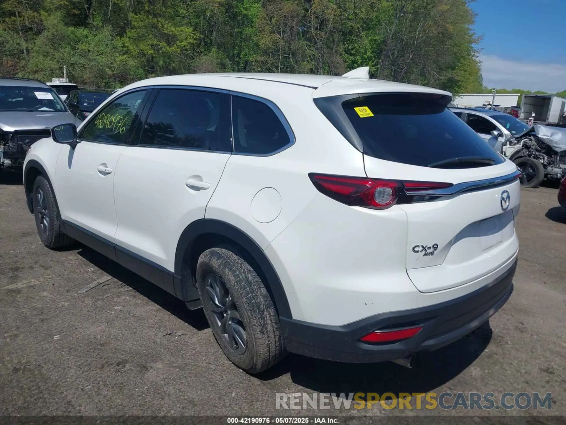3 Фотография поврежденного автомобиля JM3TCBCYXM0521323 MAZDA CX-9 2021