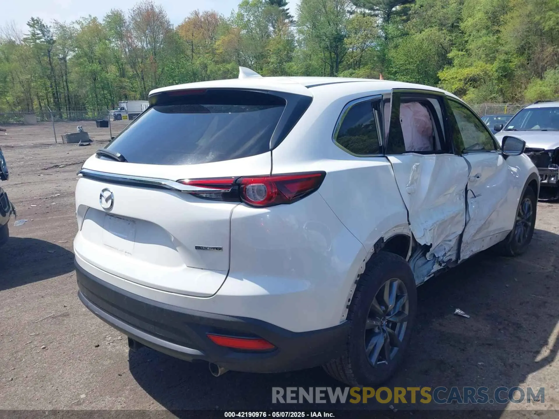 4 Фотография поврежденного автомобиля JM3TCBCYXM0521323 MAZDA CX-9 2021