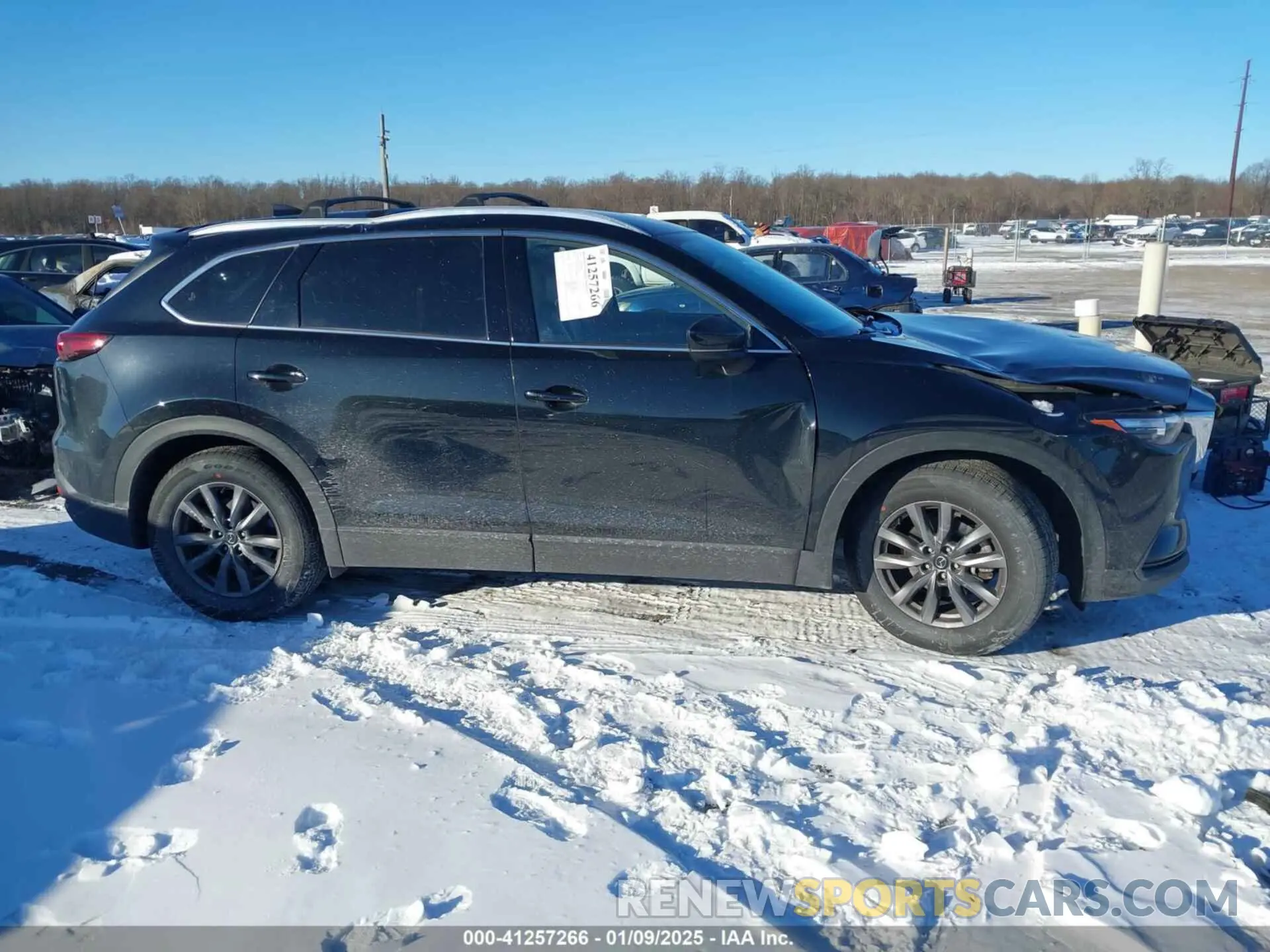 13 Photograph of a damaged car JM3TCBCYXM0524660 MAZDA CX-9 2021