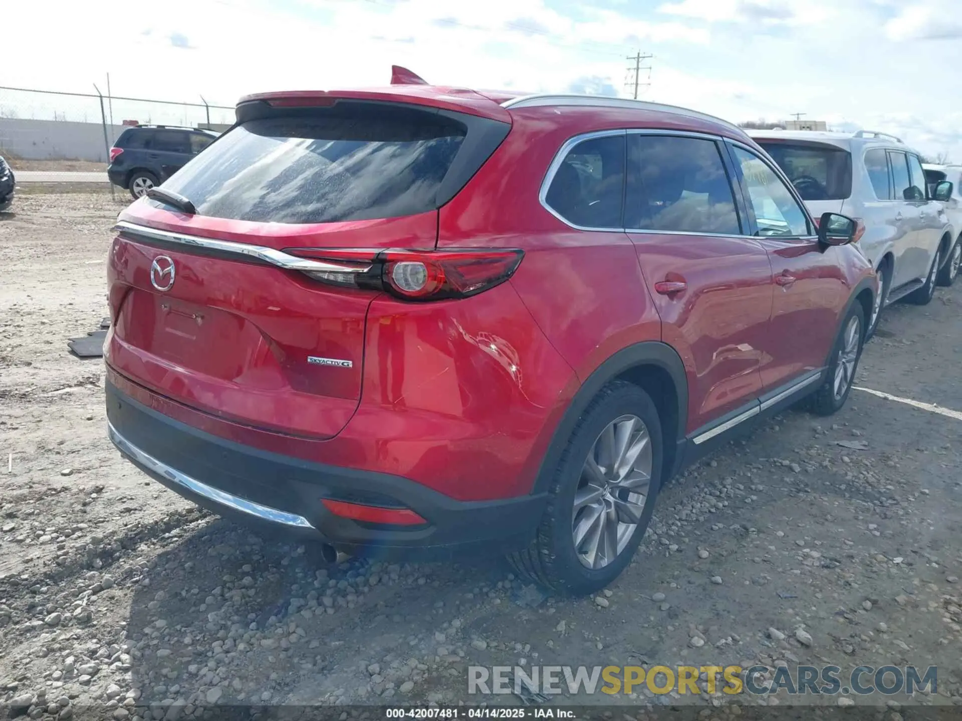 4 Фотография поврежденного автомобиля JM3TCBDY0M0516890 MAZDA CX-9 2021