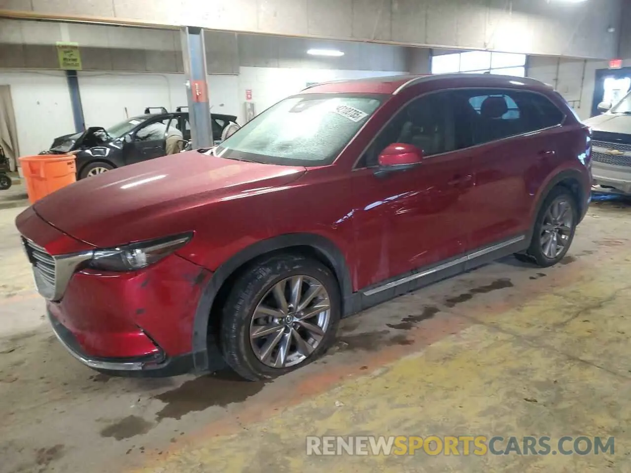 1 Photograph of a damaged car JM3TCBDY2M0511402 MAZDA CX-9 2021