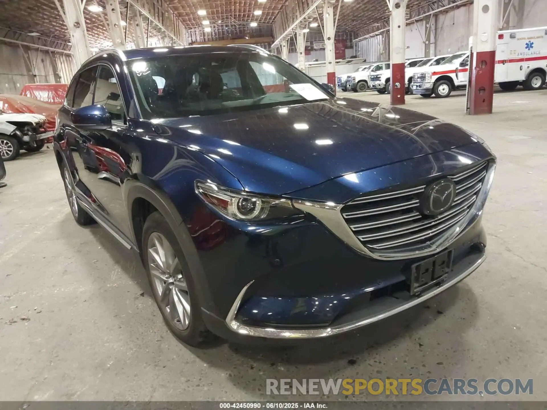 1 Photograph of a damaged car JM3TCBDY2M0532962 MAZDA CX-9 2021
