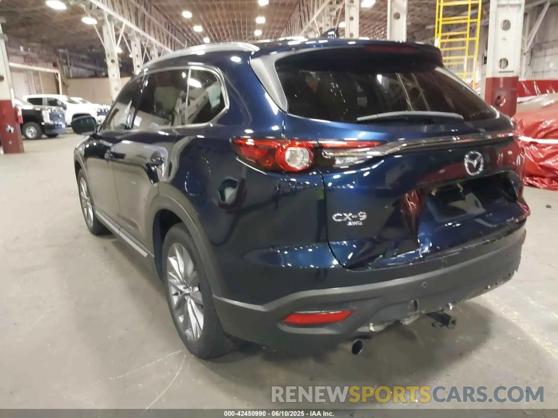 3 Photograph of a damaged car JM3TCBDY2M0532962 MAZDA CX-9 2021