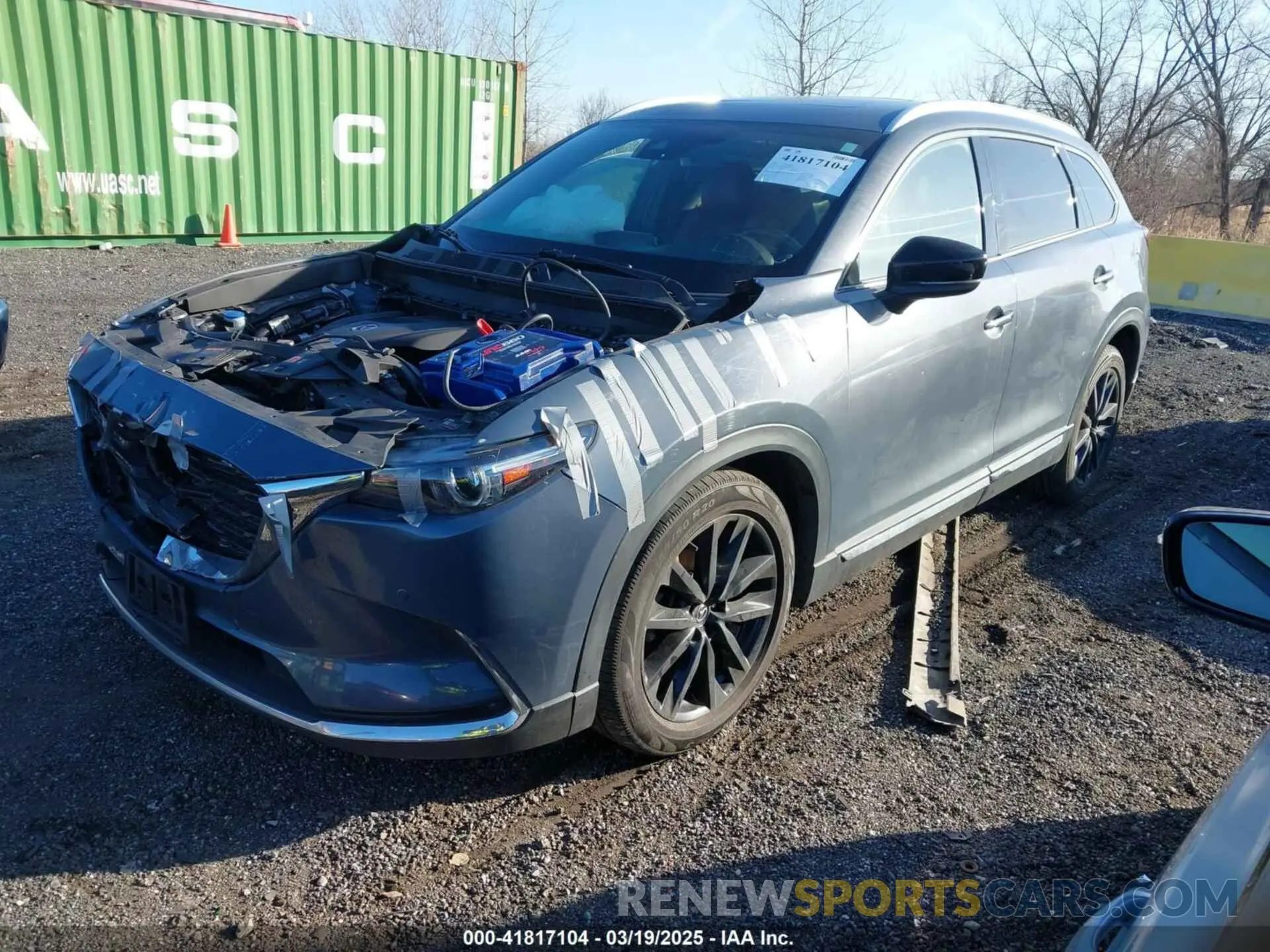 2 Photograph of a damaged car JM3TCBDY5M0502399 MAZDA CX-9 2021