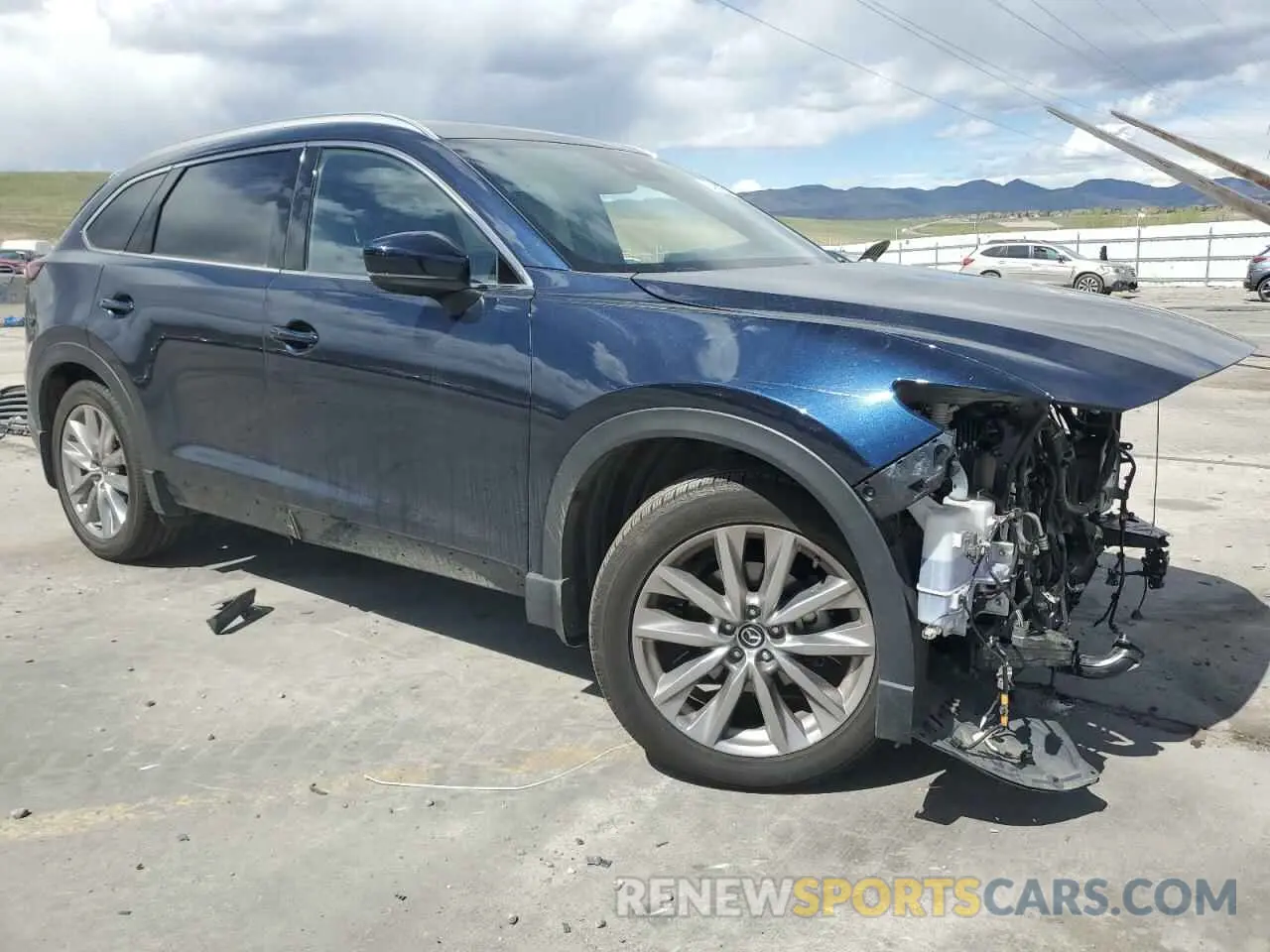4 Фотография поврежденного автомобиля JM3TCBDY6M0512276 MAZDA CX-9 2021