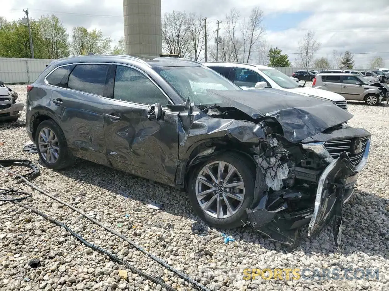4 Photograph of a damaged car JM3TCBDY7M0508897 MAZDA CX-9 2021
