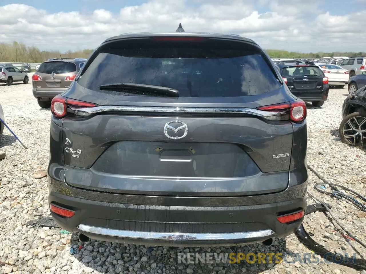 6 Photograph of a damaged car JM3TCBDY7M0508897 MAZDA CX-9 2021