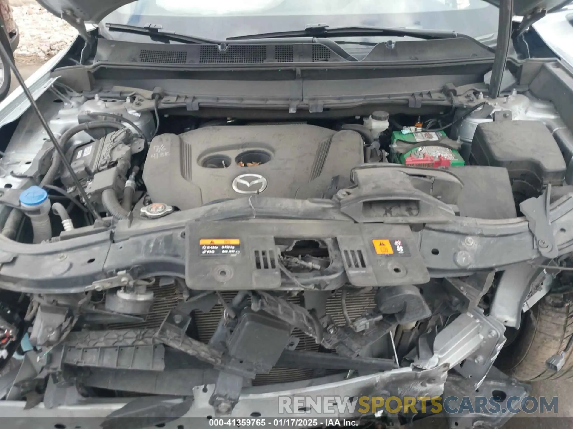 10 Photograph of a damaged car JM3TCBDY8M0515065 MAZDA CX-9 2021