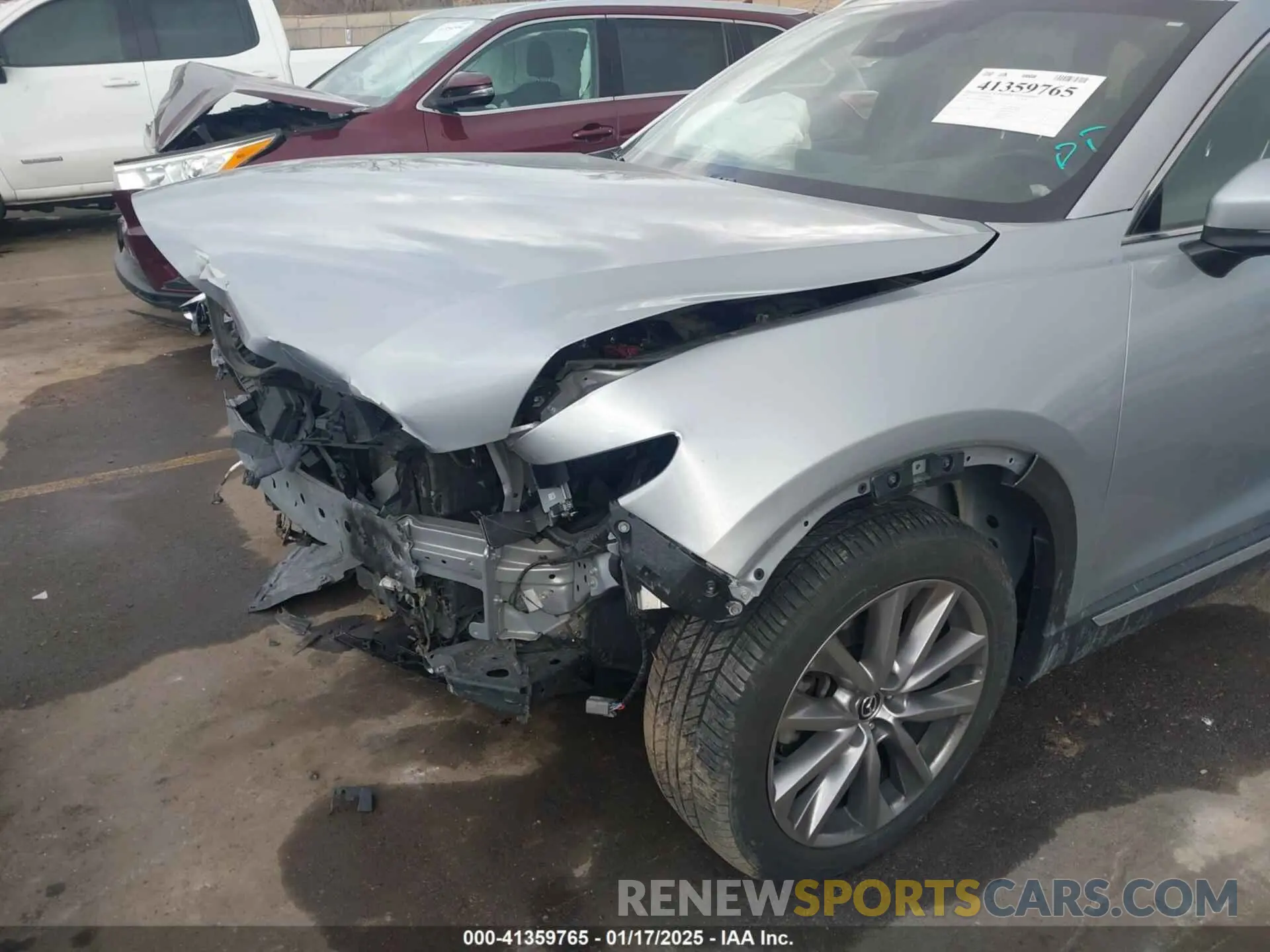 6 Photograph of a damaged car JM3TCBDY8M0515065 MAZDA CX-9 2021