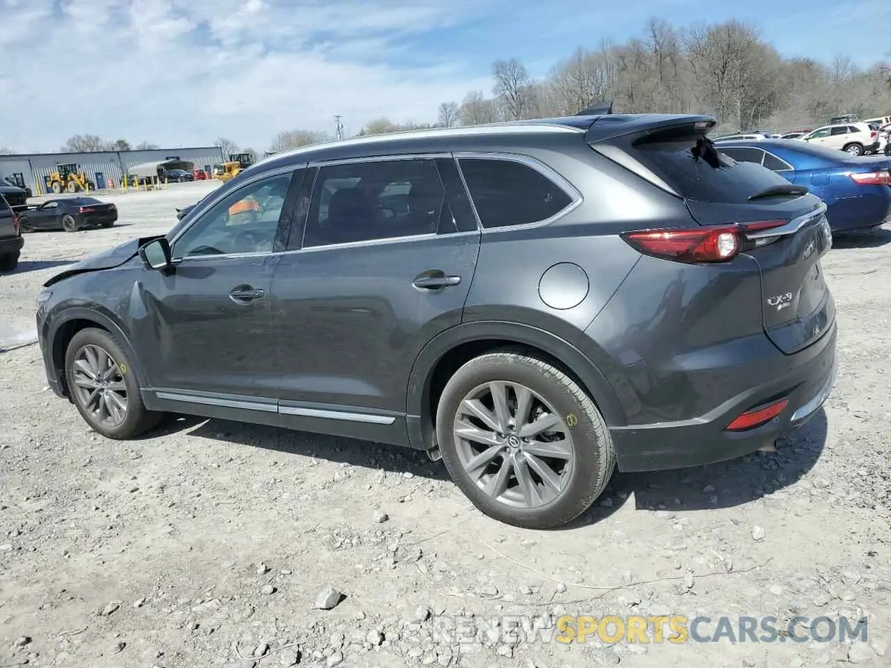 2 Photograph of a damaged car JM3TCBDY8M0530410 MAZDA CX-9 2021