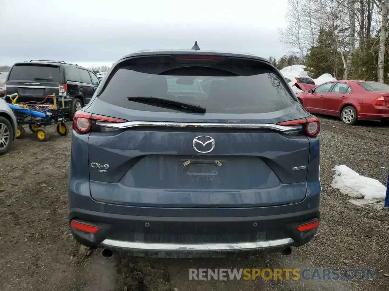 6 Фотография поврежденного автомобиля JM3TCBDYXM0527685 MAZDA CX-9 2021
