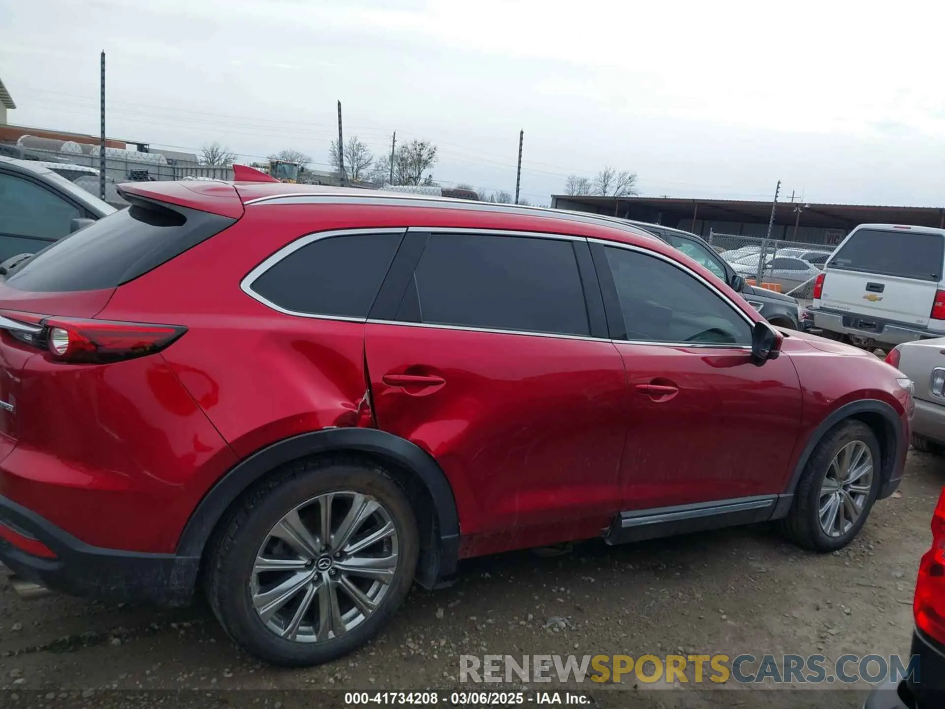 13 Photograph of a damaged car JM3TCBEY0M0502938 MAZDA CX-9 2021