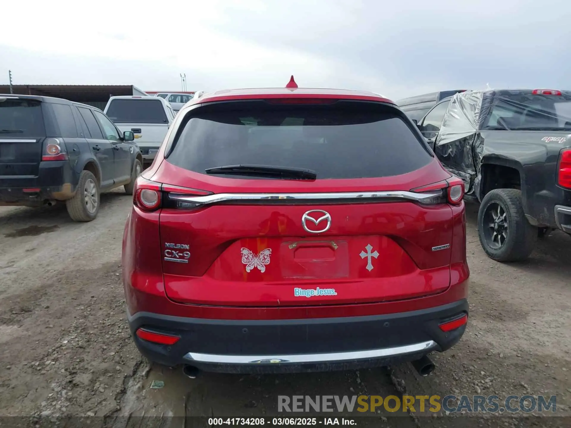 16 Photograph of a damaged car JM3TCBEY0M0502938 MAZDA CX-9 2021