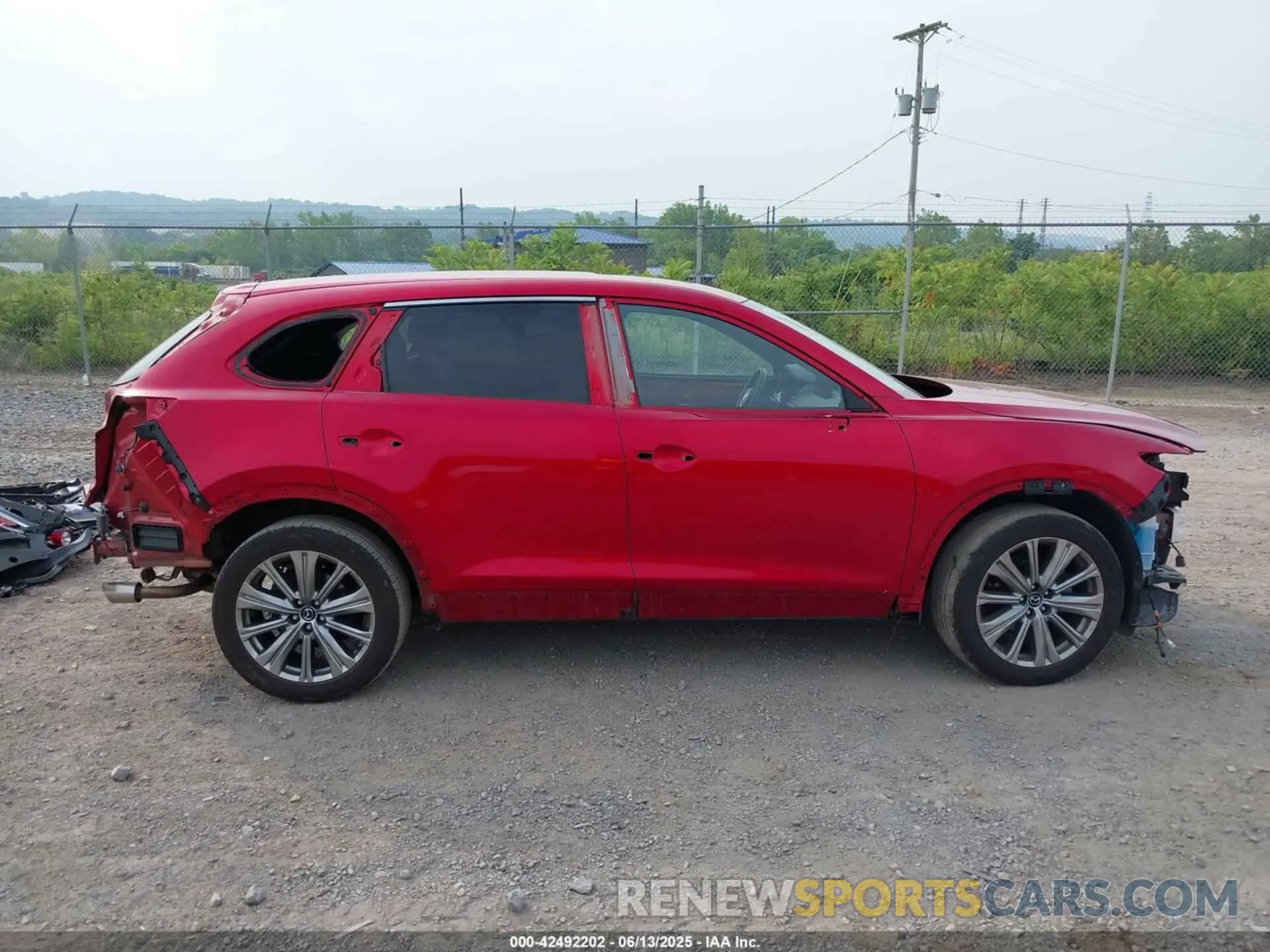 14 Фотография поврежденного автомобиля JM3TCBEY2M0509874 MAZDA CX-9 2021