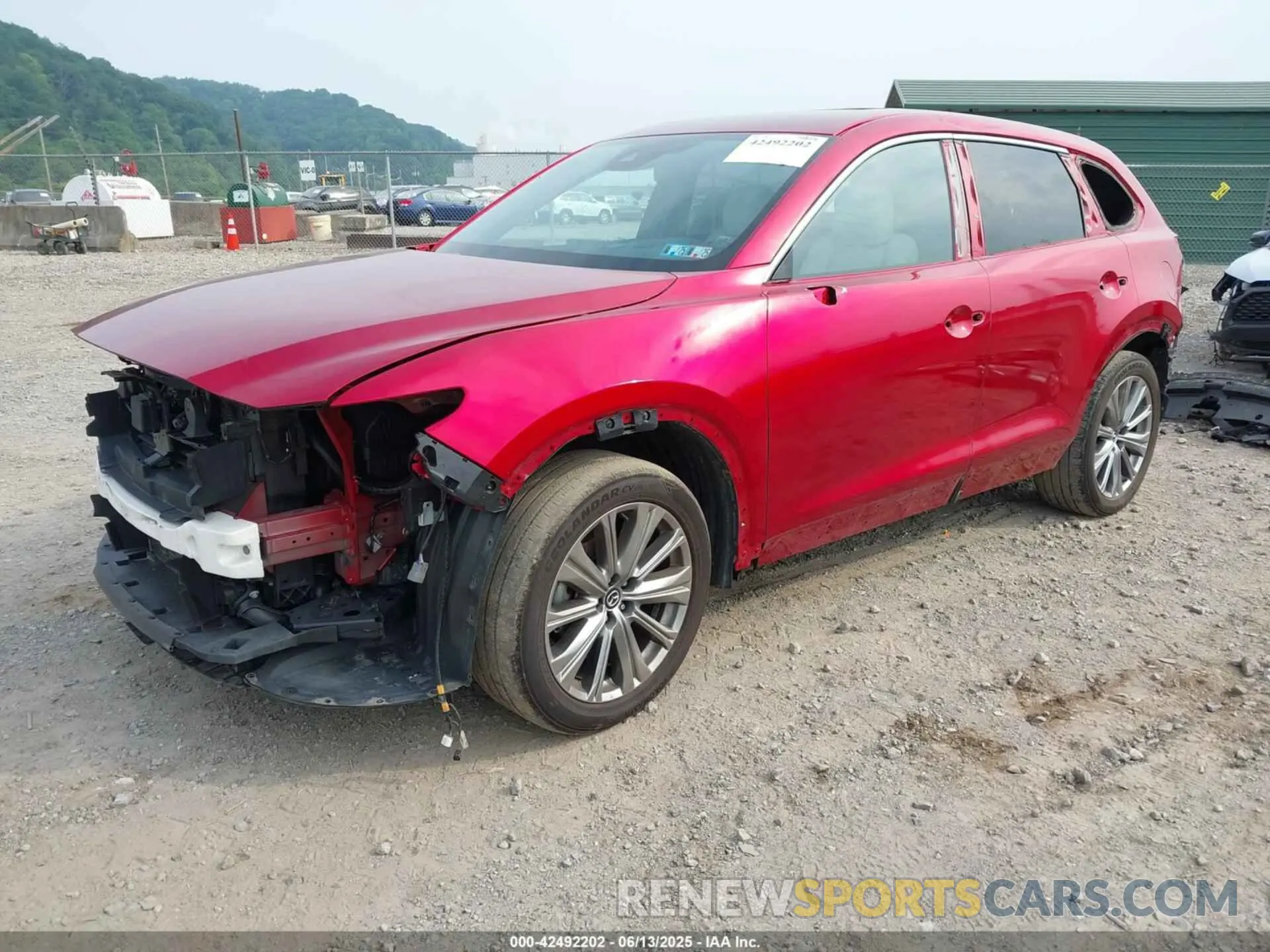 2 Фотография поврежденного автомобиля JM3TCBEY2M0509874 MAZDA CX-9 2021
