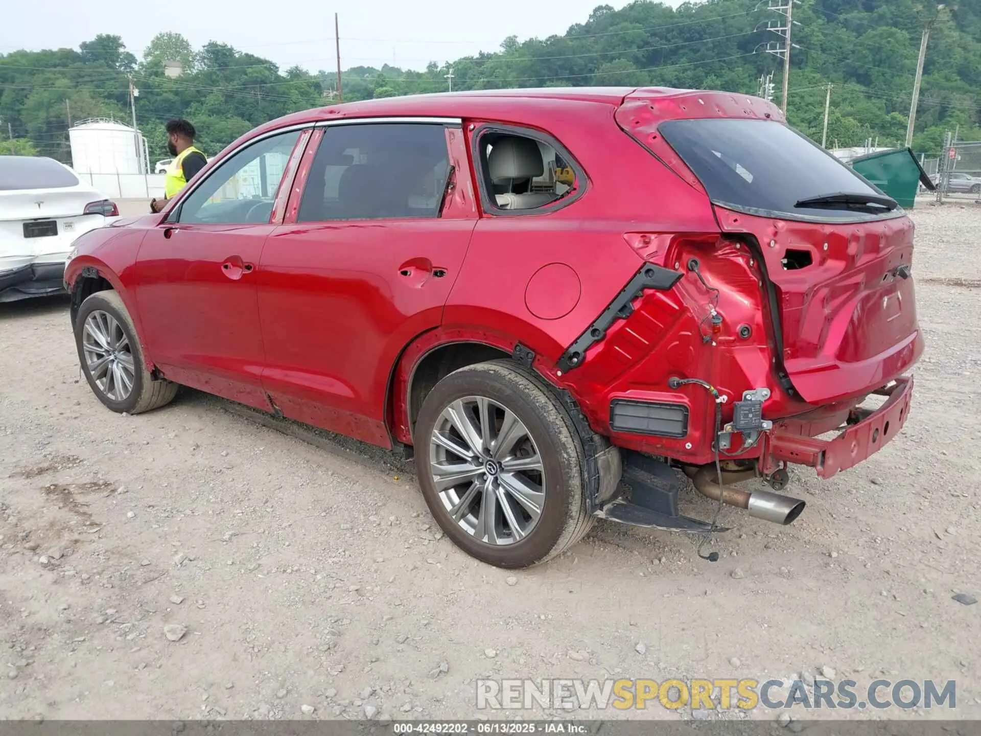 3 Фотография поврежденного автомобиля JM3TCBEY2M0509874 MAZDA CX-9 2021