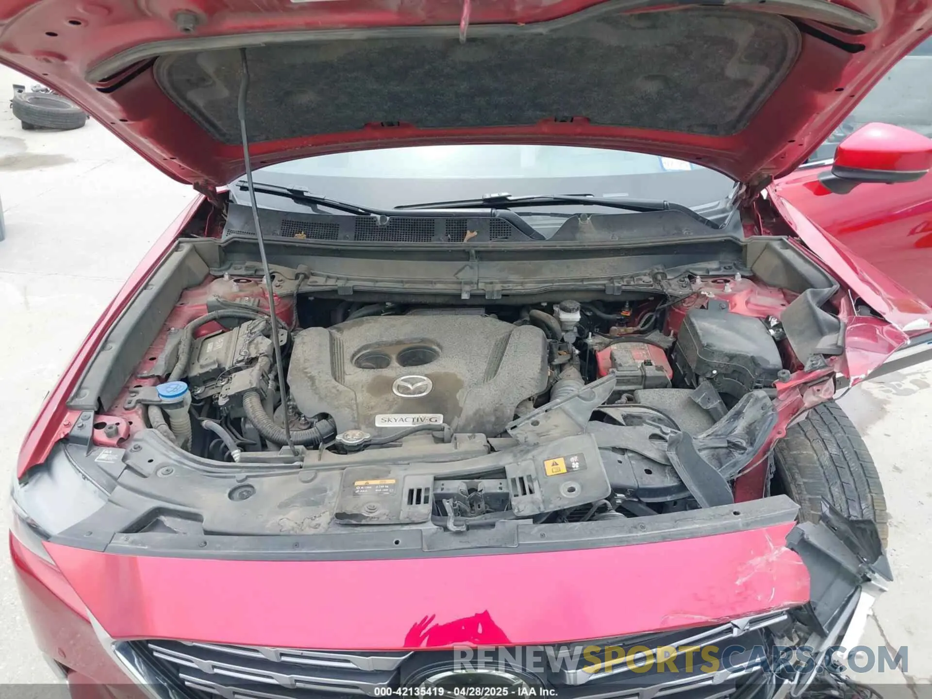 10 Photograph of a damaged car JM3TCBEY4M0502666 MAZDA CX-9 2021