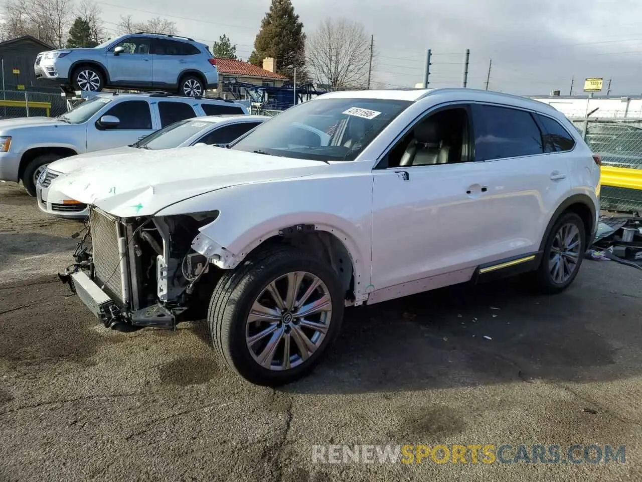 1 Фотография поврежденного автомобиля JM3TCBEY4M0504837 MAZDA CX-9 2021