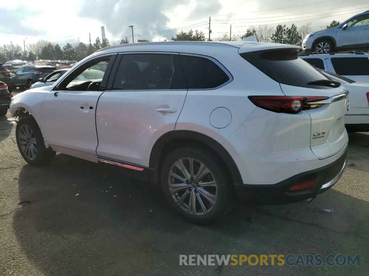 2 Фотография поврежденного автомобиля JM3TCBEY4M0504837 MAZDA CX-9 2021