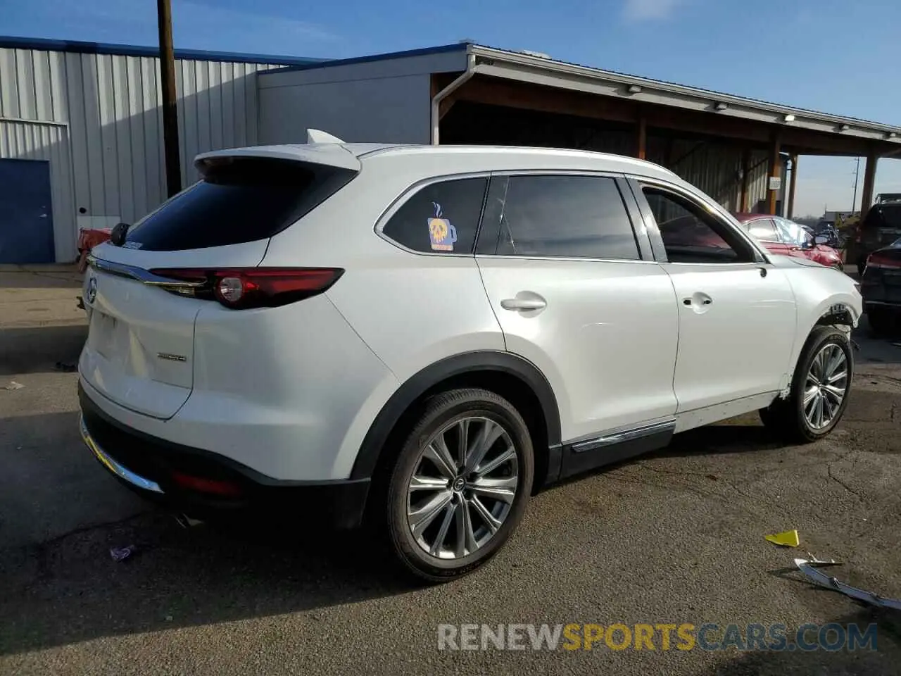 3 Фотография поврежденного автомобиля JM3TCBEY4M0504837 MAZDA CX-9 2021