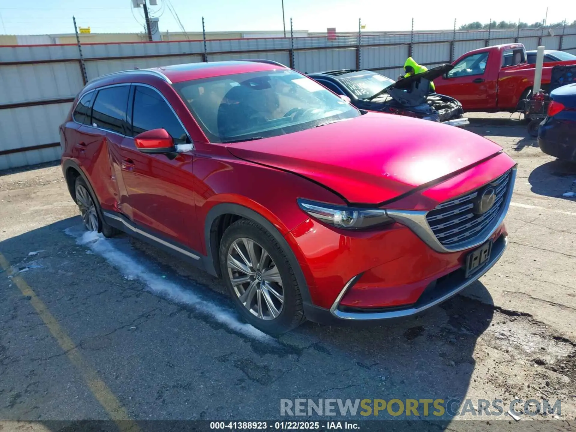 1 Photograph of a damaged car JM3TCBEY7M0529957 MAZDA CX-9 2021