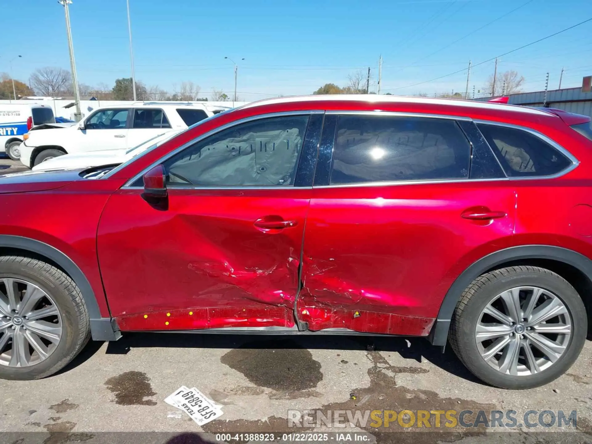 15 Photograph of a damaged car JM3TCBEY7M0529957 MAZDA CX-9 2021