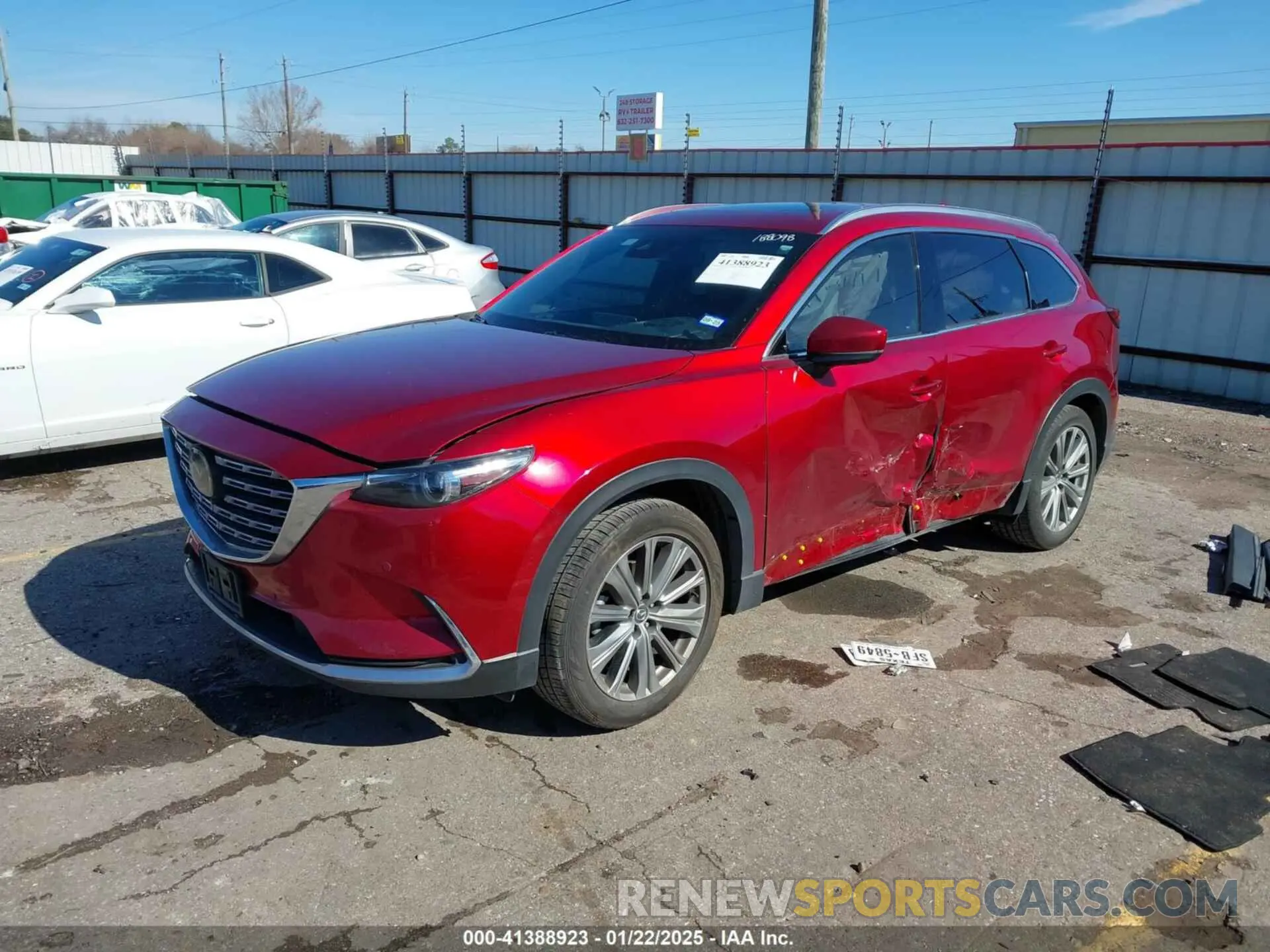 2 Photograph of a damaged car JM3TCBEY7M0529957 MAZDA CX-9 2021