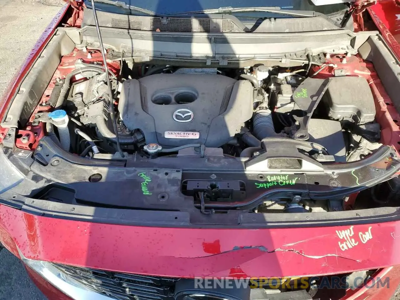 12 Photograph of a damaged car JM3TCBAY2N0628189 MAZDA CX-9 2022