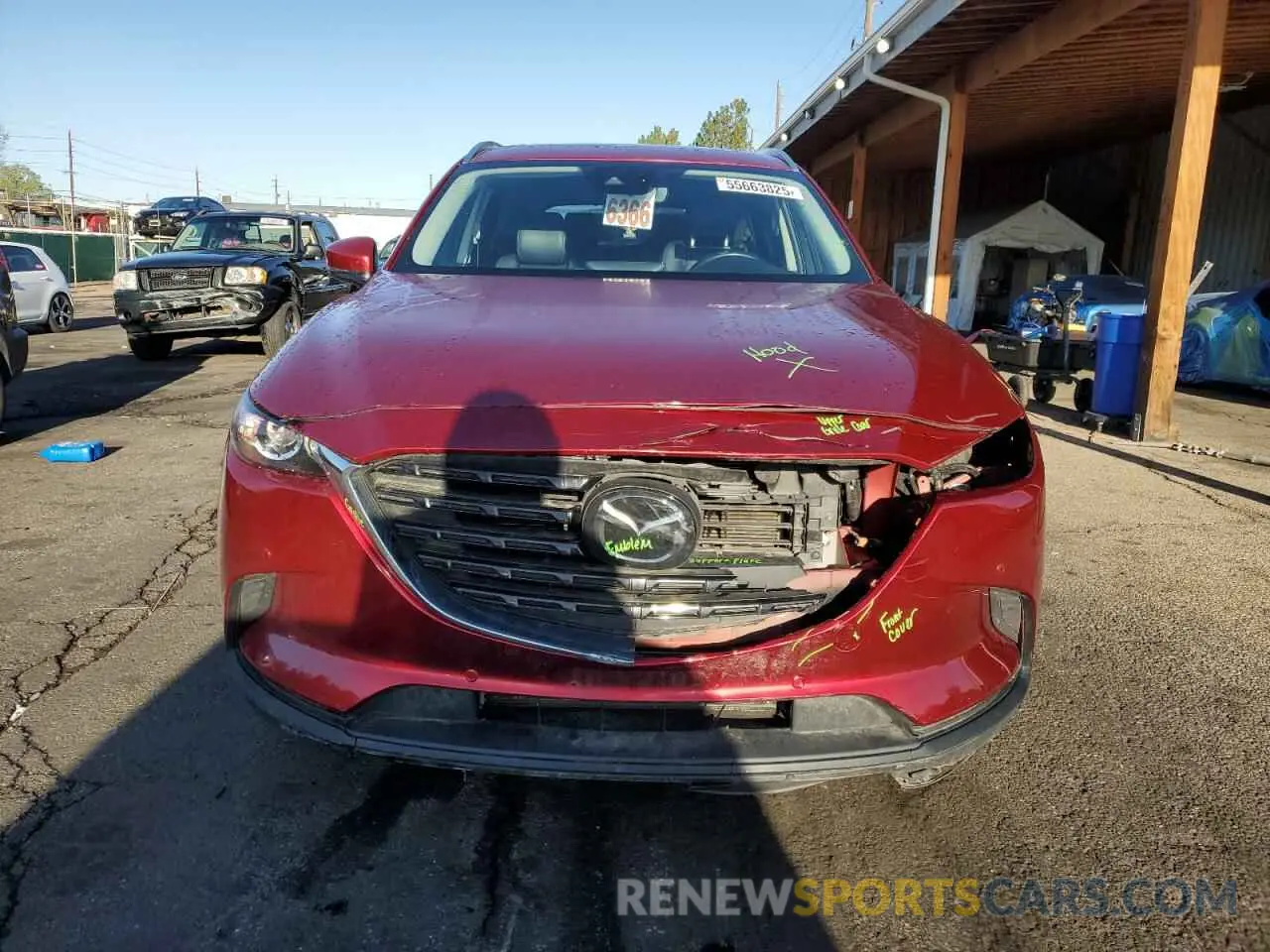 5 Photograph of a damaged car JM3TCBAY2N0628189 MAZDA CX-9 2022