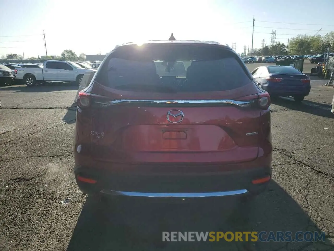 6 Photograph of a damaged car JM3TCBAY2N0628189 MAZDA CX-9 2022