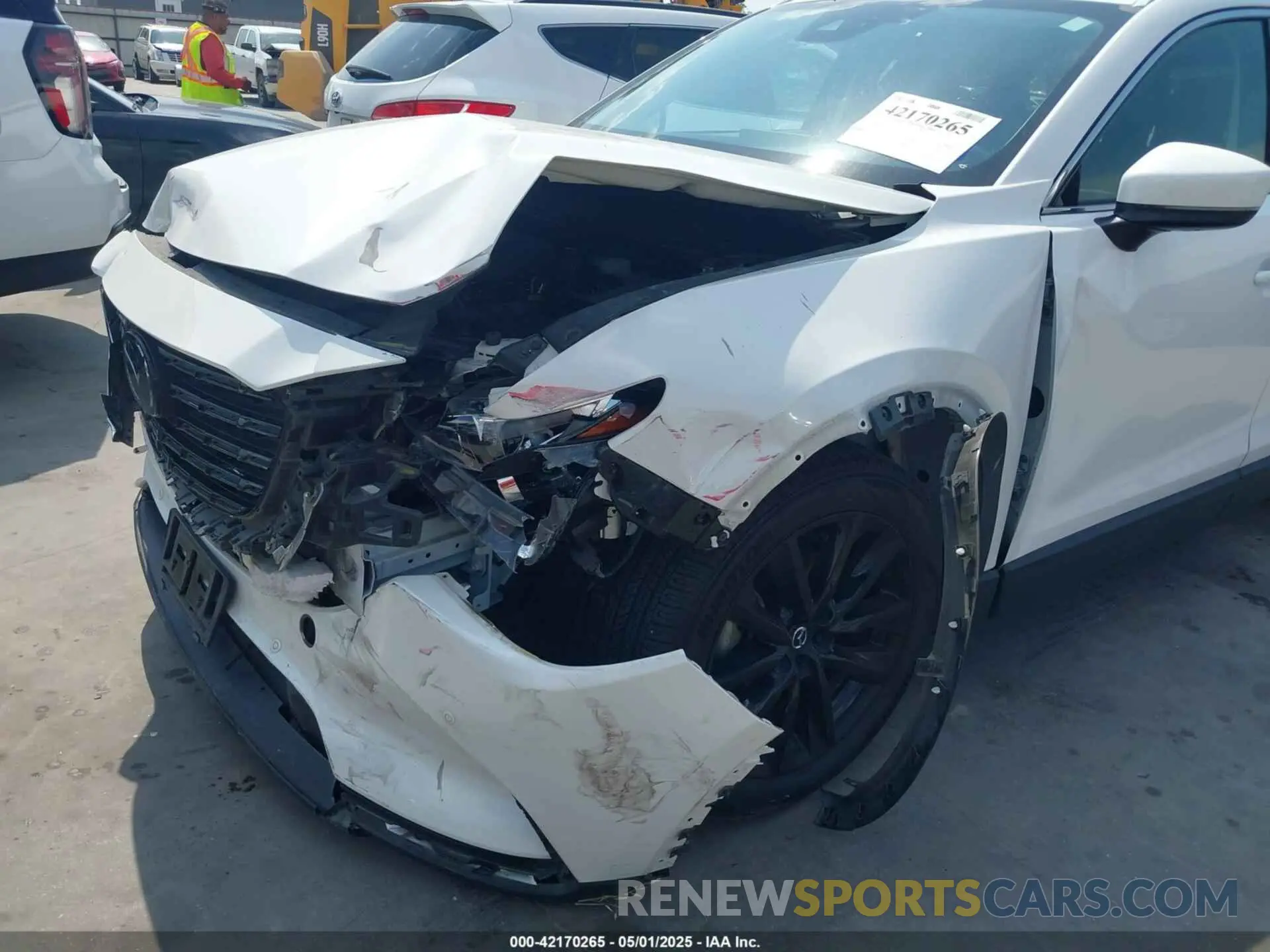6 Photograph of a damaged car JM3TCBAY3N0626046 MAZDA CX-9 2022