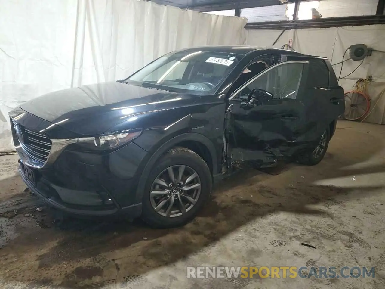 1 Photograph of a damaged car JM3TCBBY3N0605163 MAZDA CX-9 2022