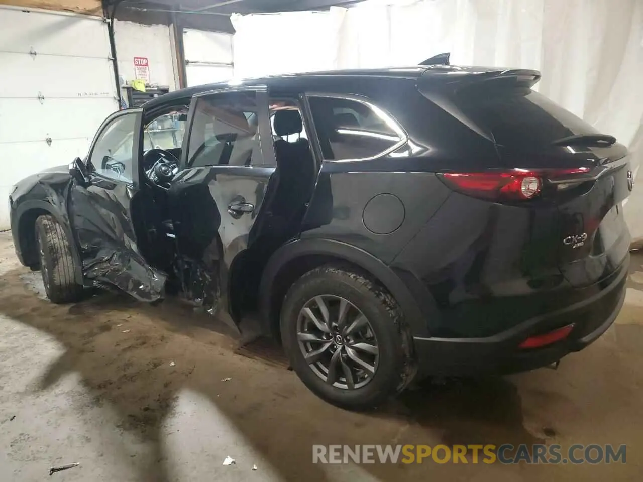 2 Photograph of a damaged car JM3TCBBY3N0605163 MAZDA CX-9 2022