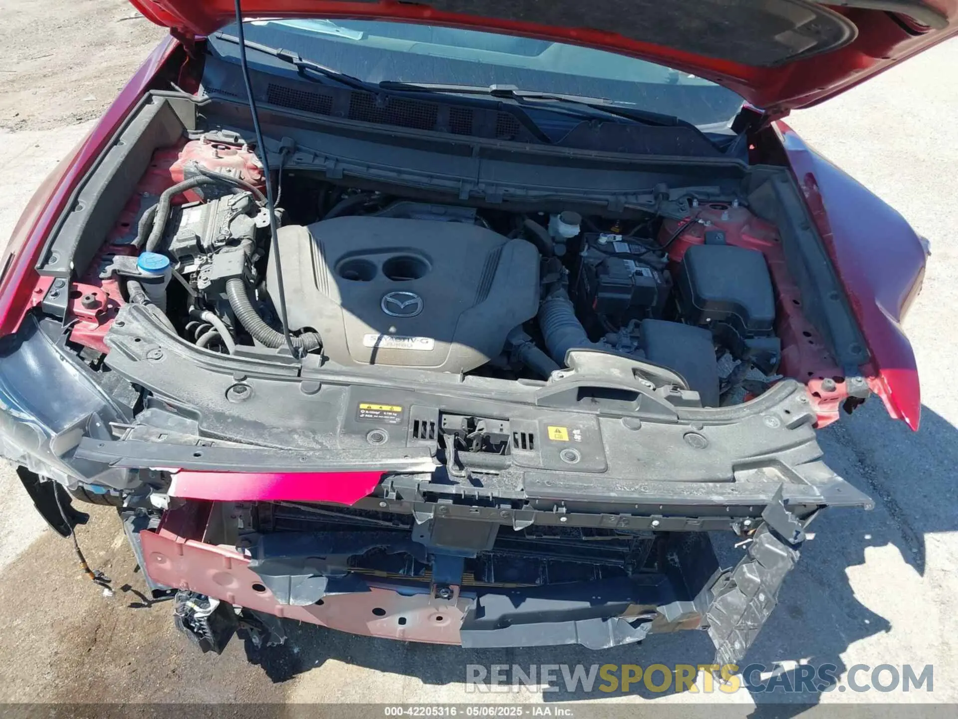 10 Photograph of a damaged car JM3TCBCY3N0607087 MAZDA CX-9 2022