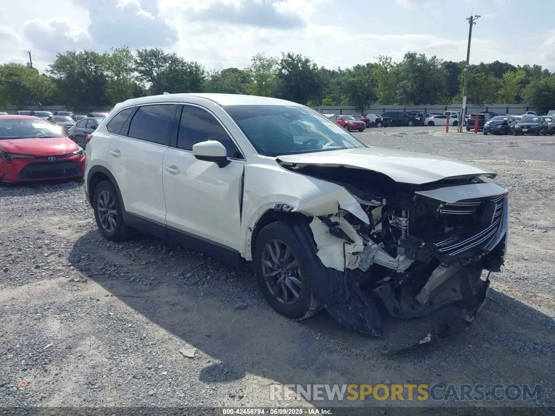 1 Photograph of a damaged car JM3TCBCY4N0604912 MAZDA CX-9 2022